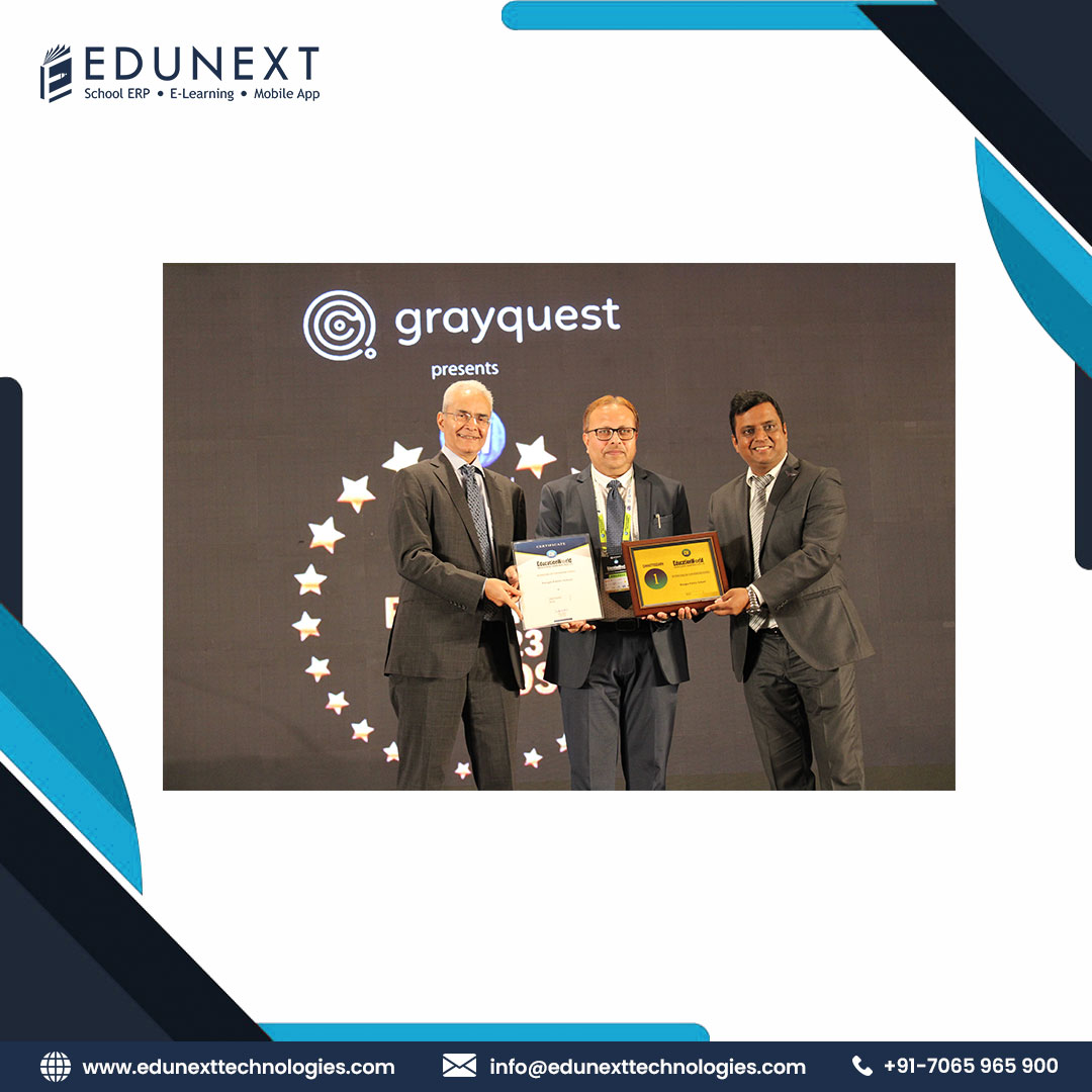 EdunextTech's tweet photo. Edunext extends its heartiest congratulations to all the Schools for being recognized as India's Top Schools in EDUCATION WORLD SCHOOL RANKING 2022-23.

#Edunext #EdunextTechnologies #schoolerpsoftware #educationmatters #EducationWorld #EWPortal #EWrankings #EWAwards #EWISRA2022 https://t.co/Ok1tRAIw3u