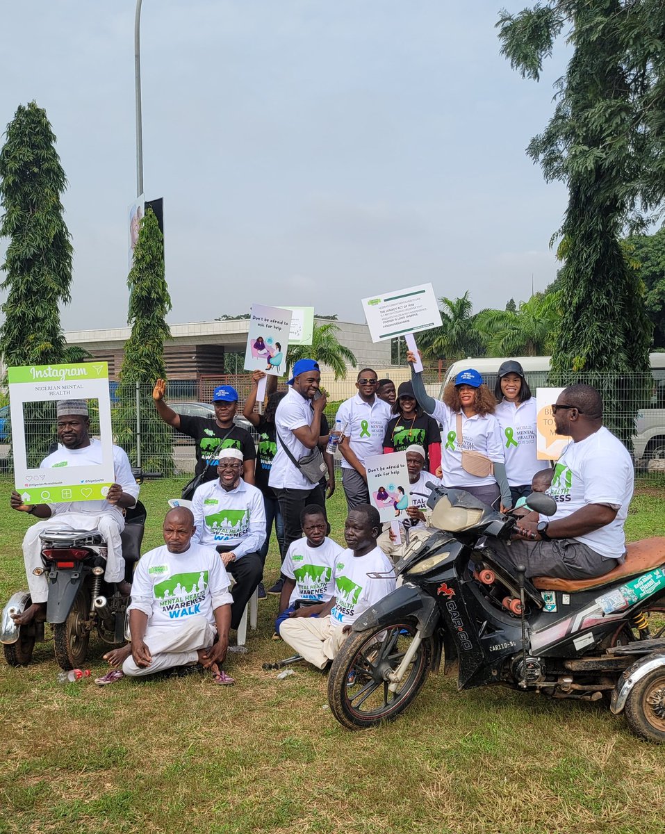 NigerianMH's tweet photo. "Just because you matter, your mental health matter. You matter!"
#NMH #PassNigerianMHB #NMHWalk https://t.co/Yg1YINpEIt