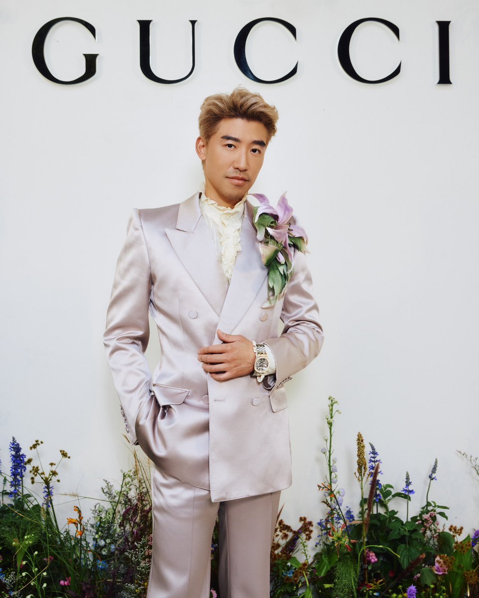LOfficielThai's tweet photo. Wrap up ร่วมทุกลุคเด่นจากเหล่าเซเลปคนดังกับ Hortus Deliciarum
The new Gucci High Jewelry collection

#GucciHighJewelry
#davikah 
#annethong 
#kitb
#pokmindset 
#hommesthailand 
#lofficielhommesthailand https://t.co/VbyVXxOBgn