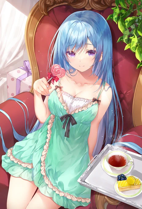 Morning tea party#みわべさくら#絵守未來 