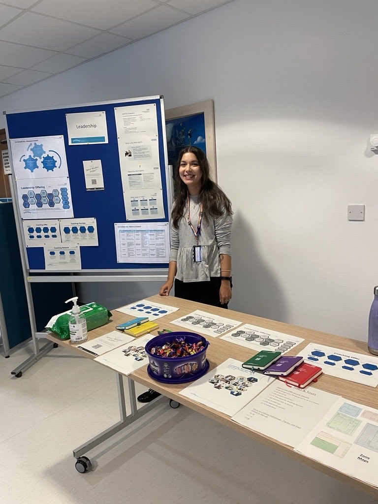 Newcastle Hospitals careers fair today. Fantastic offering from our Leadership &amp; OD team. Jade &amp; Mark are there holding the fort.