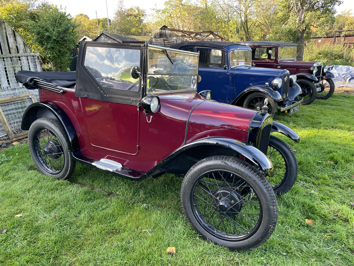 The Pre-war Austin 7 Club (Lincolnshire Branch) are on site now come along all you motoring enthusiasts