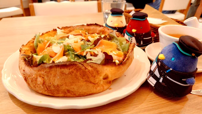 ダッチベイビーに慄く▽△▽ちゅん 
