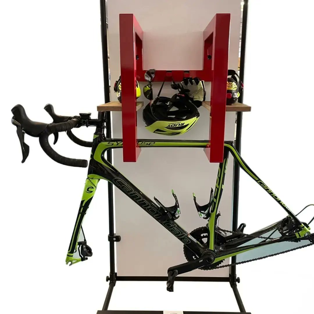 Eurogalvano : nuovi sistemi di ancoraggio a muro biciclette e porta oggetti. Personalizzabili.