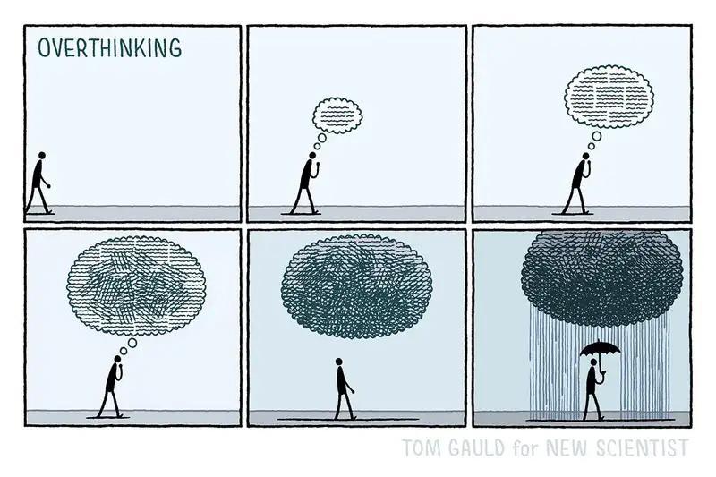 newscientist's tweet image. Tom Gauld on overthinking

Click to see more of @tomgauld's work: newscientist.com/author/tom-gau…