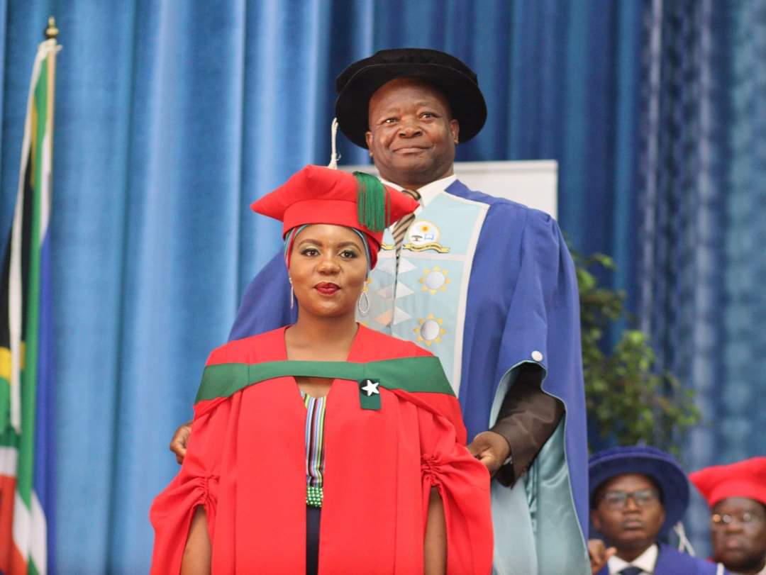 limpopo_tribune's tweet photo. The University of Limpopo held it's Spring Graduation Ceremony yesterday. Among notable faces at the graduations were entertainer Thabo Mokiri , Dr Kgasago affectionately known as Stylish Dj to name but few. Congratulations to all graduates of the UL. #ULGraduations2022 https://t.co/a8IMVYRRs8