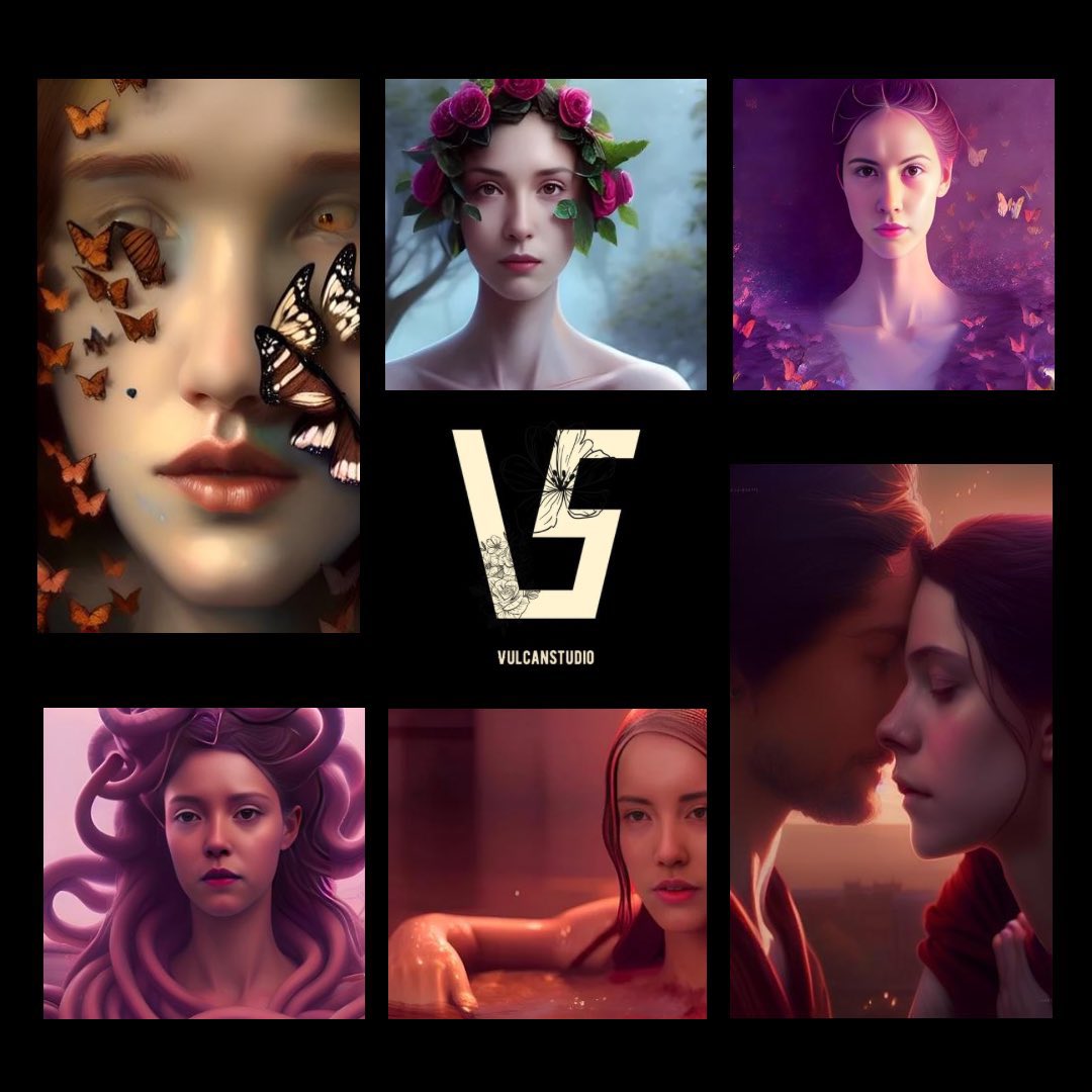 Hi, This is me. I’m a mixed media artist with multiple personalities.

I’m in this self discovery of finding my zone in my art journey. I keep swimming deeper into the ocean of knowledge, into the very bottom, to a point where I can swim no more
linktr.ee/Vulcanstudio

1/4 🧵