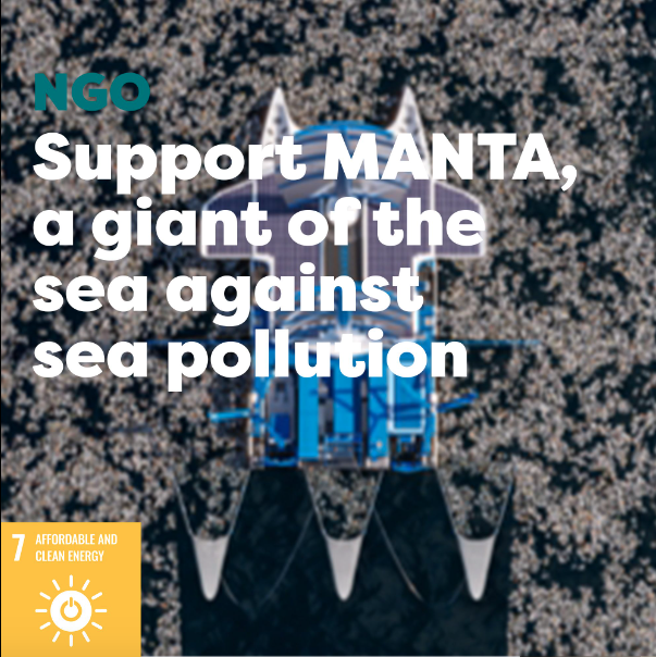 theartpledge's tweet photo. Created in 2016 by navigator & explorer #YvanBourgnon, @SeaCleaners offers concrete solutions against #plasticpollution, through corrective & preventive activities. The #MANTA is a pioneering solution 4 the collecting & recovery of #floatingplastic macro-waste. https://t.co/ovlNYSa8N5