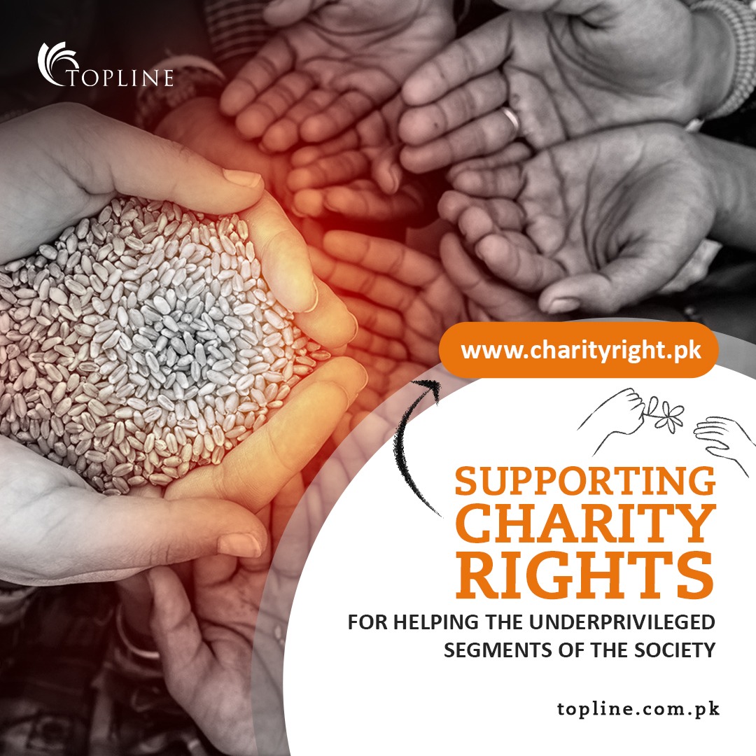toplinesec's tweet photo. As part of our CSR activity, Topline is supporting Charity Rights in serving underprivilleged segments of society. Everyone should come forward and help people in need.
#Charityrights #Topline https://t.co/inZSrjiD2r