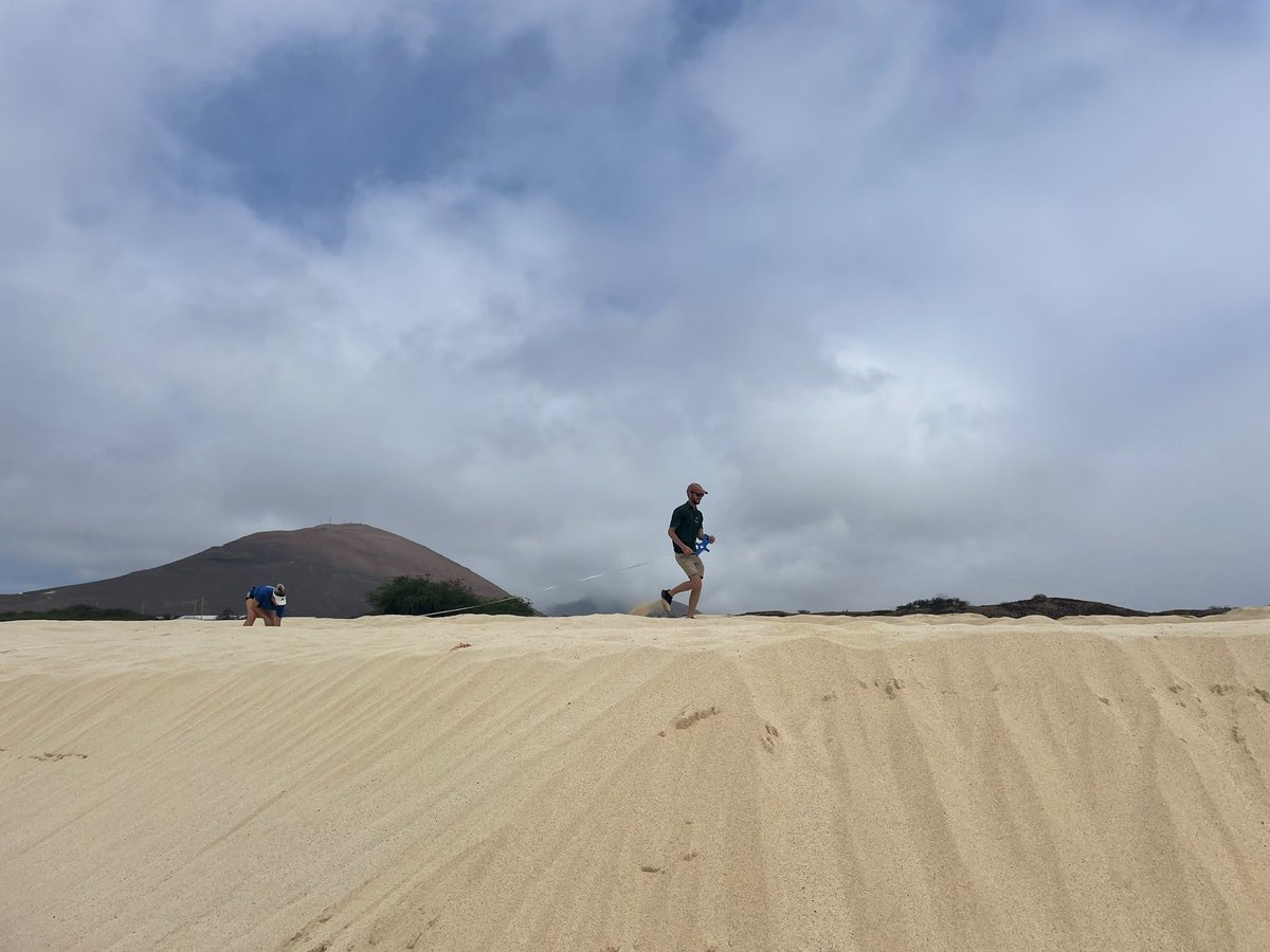 We ended our first week on #Ascension with a visit to meet the children at Two Boats School and began trialing different methodologies for #marineplastic shoreline monitoring along the local beaches. 

<a href="/AscensionMPA/">Ascension Island MPA</a> <a href="/OfficialZSL/">ZSL</a> @Darwin_Defra <a href="/EllermanUK/">John Ellerman Foundation</a>