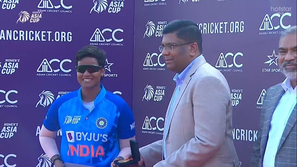Deepti Sharma won the player of the tournament for her terrific all-round performance.