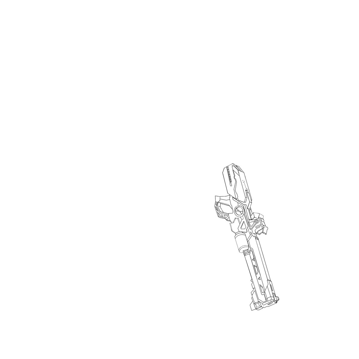 DonePieceStudio's tweet photo. What do you think of the new weapon blueprints？ https://t.co/JcYVasDOjj