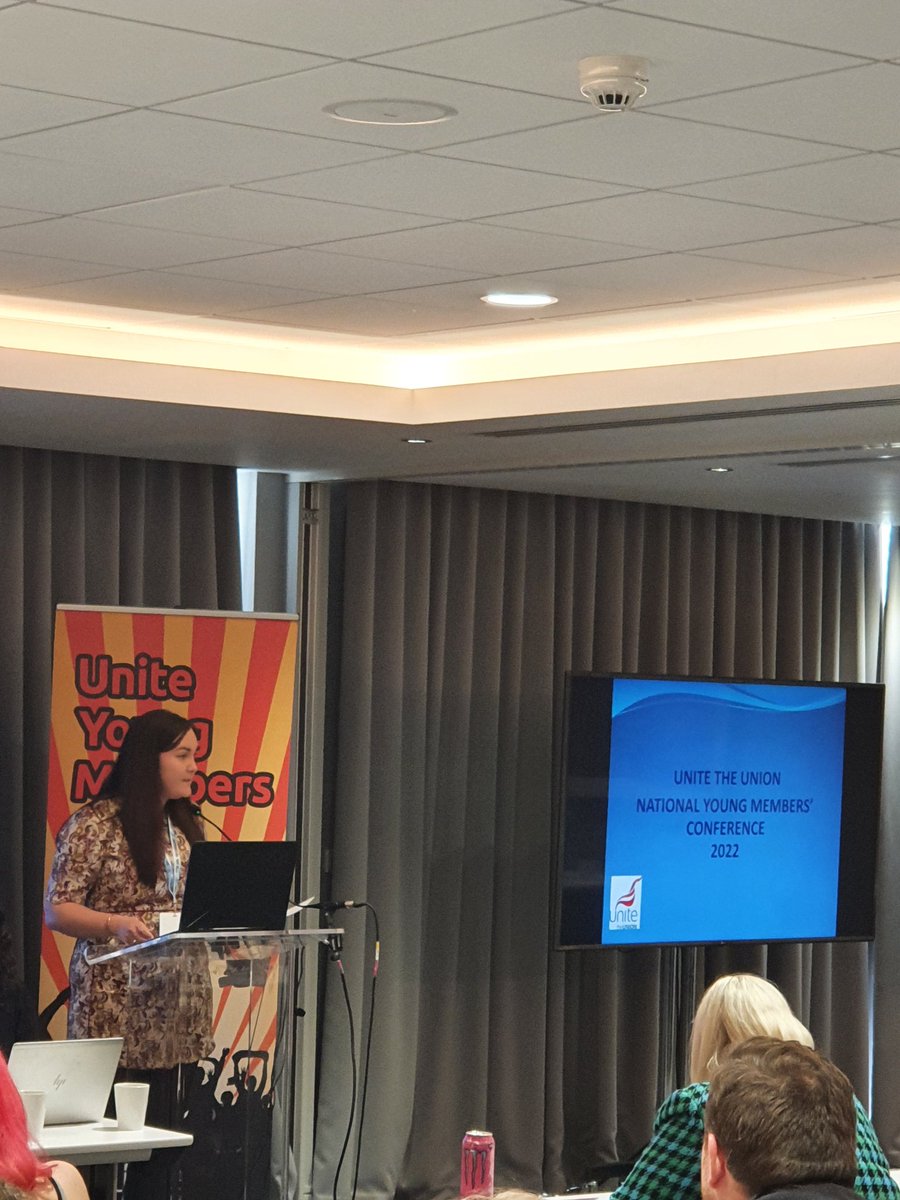 UniteYoungNW's tweet photo. National YM Chair @francesleach_ opening our Young Members Conference 2022! Advocating for our members and their rights ✊🏼✊🏼✊🏼 https://t.co/clusoVq4am