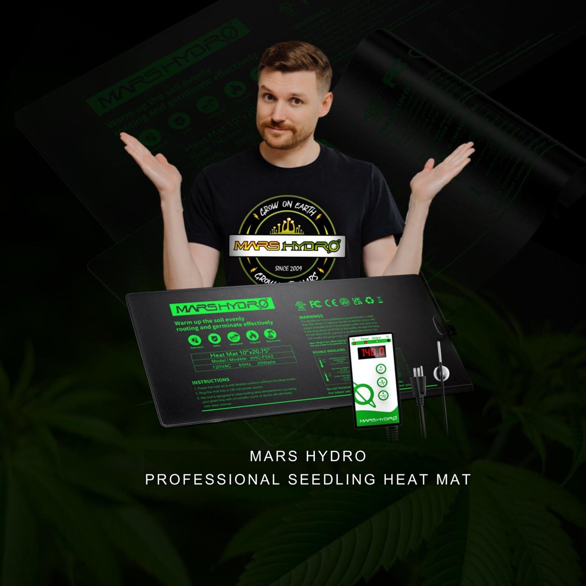 MarsHydroLight's tweet photo. It's necessary to use a heat mat in winter?🧐🧐
Lets see your idea in comments area.👇👇👇
💚Check out MARS HYDRO professional seedling heat mat: https://t.co/RnMjl6ETuQ
#marshydro #heatmat #heatpad #hydroponic #heatingpad #garden #seedling https://t.co/p5W0pQ6a1o