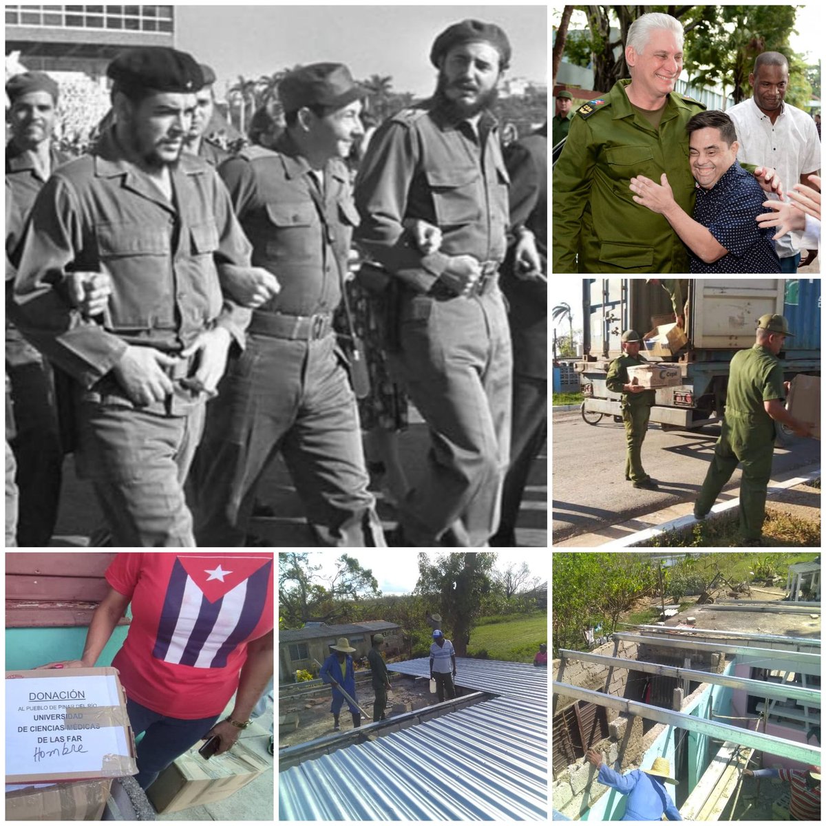 #FidelPorSiempre: “La Revolución nos inculcó a todos la idea de la fraternidad y la solidaridad humana. A todos nos hizo hermanos entrañables en los que la sangre de uno pertenece a todos y la sangre de todos pertenece a cada uno de los demás". 15/10/1976 #FuerzaCuba