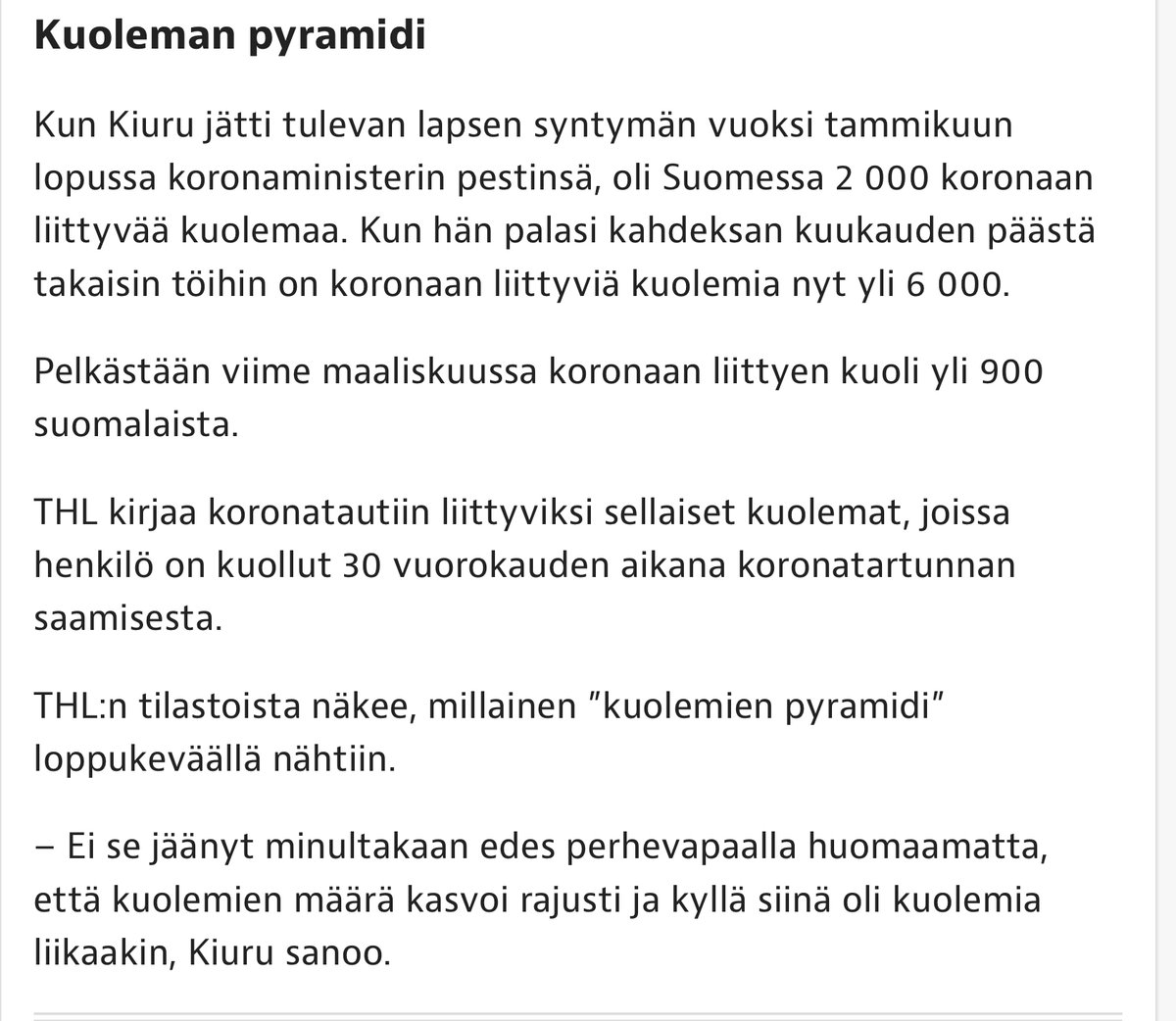 rlc_mac's tweet photo. #Korona lääkkeitä sanotaan nyt olevan ja siksi #Suomi #ToHeLo #THL on lopettanut #KoronaFi toimenpiteet - sanotaan, että jos sairaalaan joutuu niin lääkitään. 

TOTUUS tässäkin on se, että EI LÄÄKITÄ kun ei löydy lääkkeille maksajaa. 

Helvetin tunarit !
Ja jälleen valehdellaan. https://t.co/4exfBAWoLk