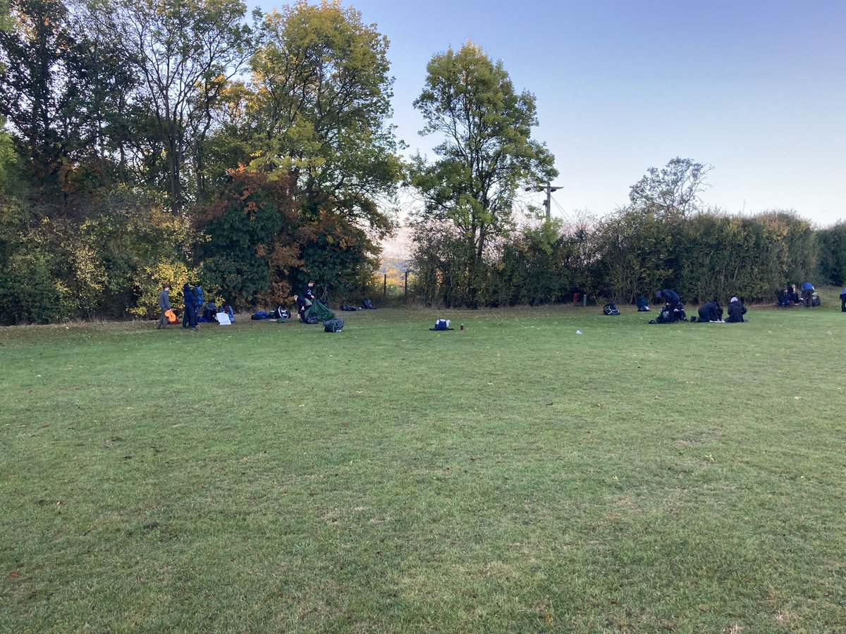 SharnbrookOE's tweet photo. Our DofE Silver walkers have been up since 7am and are ready to break camp. All working as a team to get tents down, plan todays route and prepare food for lunch #dofe #silver #going4silver #bitnippy #outdoorfun #camping #resilience https://t.co/nEkzT0UJ91