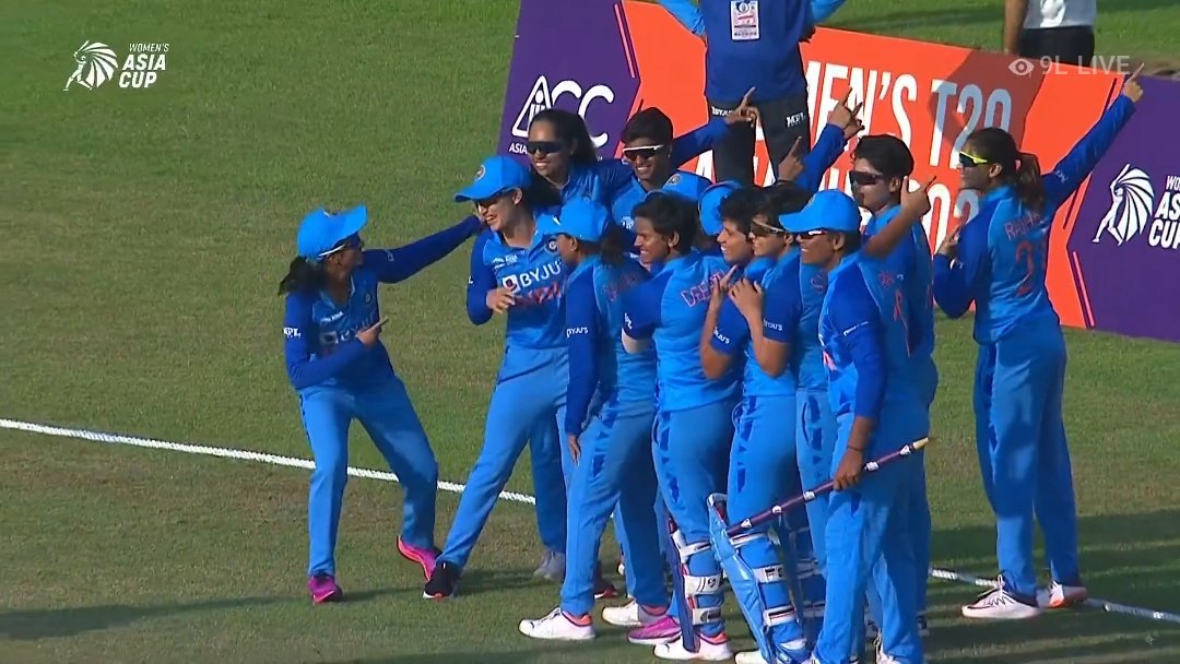 We 🇮🇳 are CHAMPIONS! What an amazing run by @BCCIWomen at the #AsiaCup2022. Congratulations to @ImHarmanpreet & her team for raising the bar in women’s cricket. The convincing win in the final is a testimony to #TeamIndia’s consistency and class 👏
