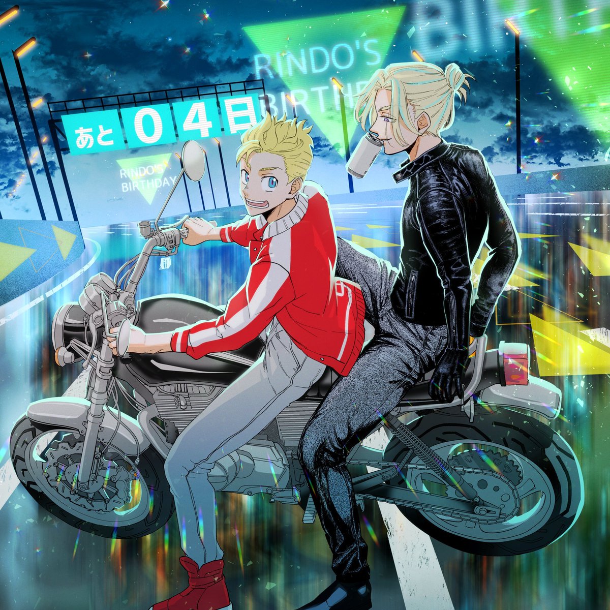 rintk_bd_1ddw's tweet photo. 【カウントダウンイラスト企画】
五夜連続のカウントダウンイラスト企画、
2日目は露芝様(@sakamoririri)のイラストです！ https://t.co/k8lokrtKtz