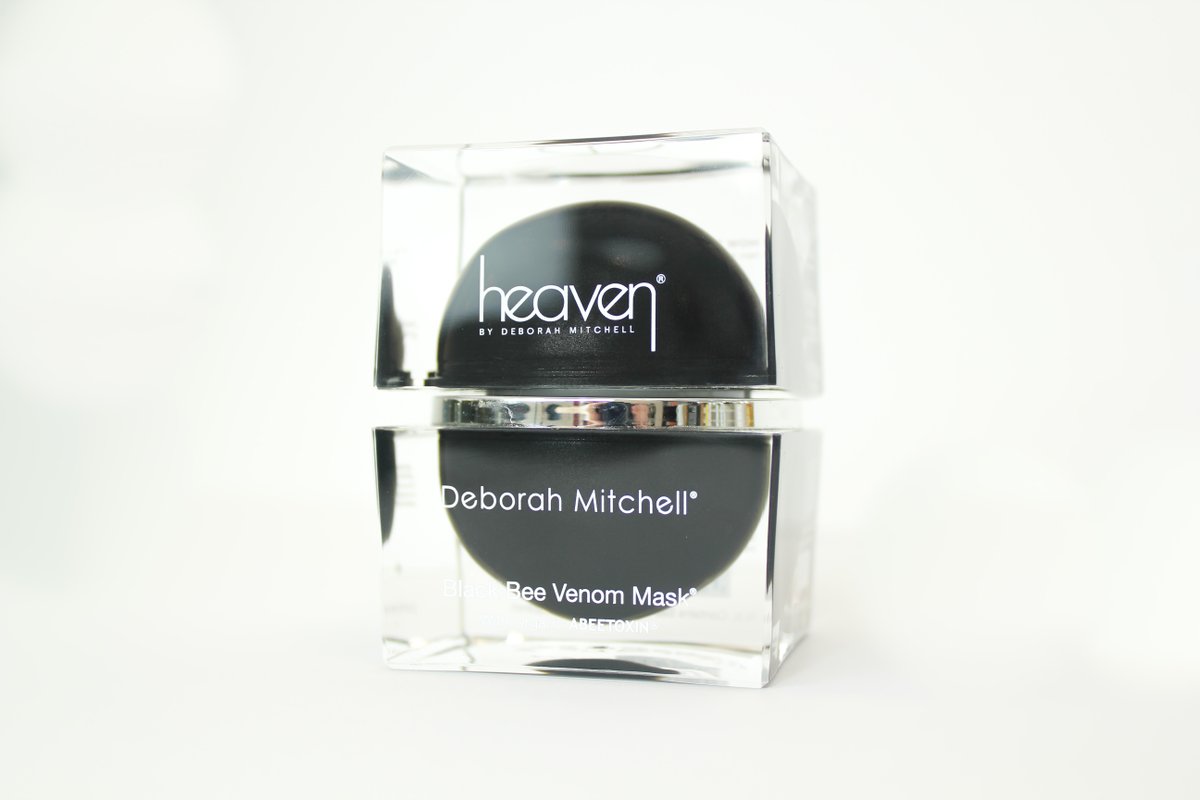 heavenskincare's tweet photo. A step up from the Silver Bee Venom Mask. It works to control the facial muscles for tightening, firming and lifting, giving that immediate anti-ageing effect. ABEETOXIN® is the natural alternative to botox and its healing properties make it great for sensitive skin types. https://t.co/ljGJxLxTUv
