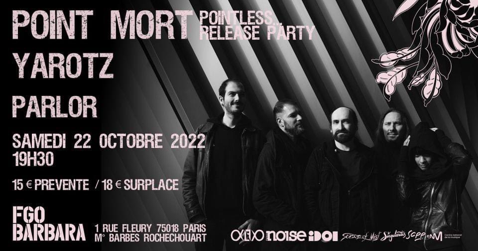 Yarotz3's tweet photo. Next Saturday will be in Paris at @fgobarbara with @pointmortband and Parlor, come on! https://t.co/6qlmPqbcKW