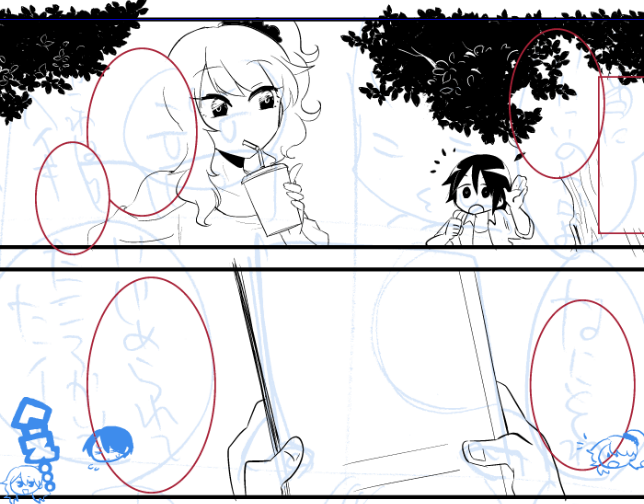 すっきりした上についでにコミスタのデータ掘ってたら発見した途中まできちんと描いていた創作漫画とネタ…ネタは昔アップしたかもしれん 