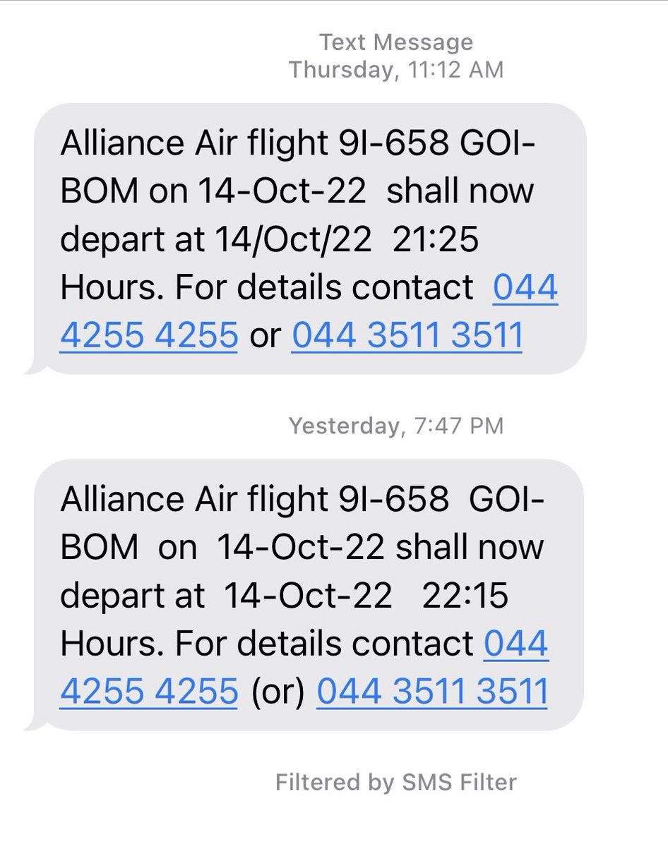 vrushali88's tweet photo. Supporting evidence attched. @allianceair has taken passengers for granted and dishonoured passenger rights. Legal proceedings would be initiated against the airline for its terrible attitude and service. https://t.co/X5CP9wFiKC