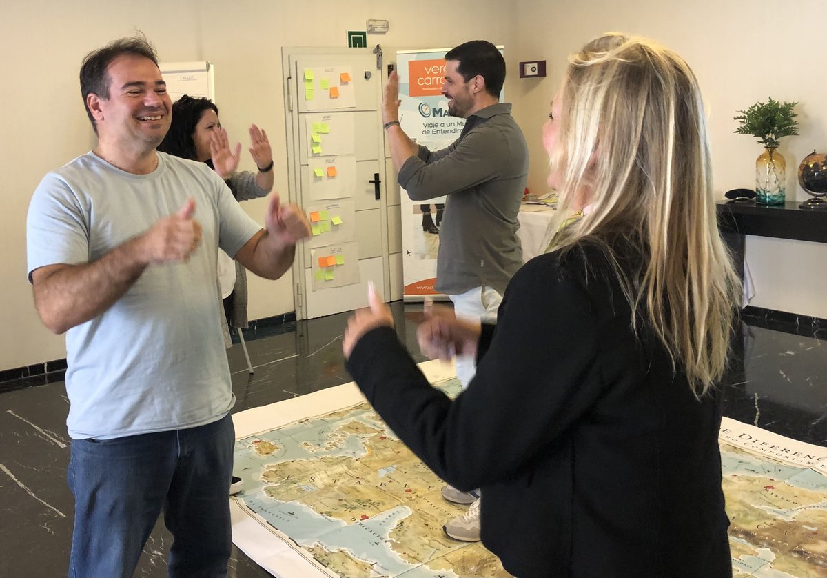 Diversión como ingrediente fundamental para el aprendizaje.

Agradecida de los momentos vividos y compartidos durante la formación de certificación como MapsTell Guide en Madrid.

#certificacion #mapstell #mapa #disc #training #comportamiento #comunicacion #entendimiento