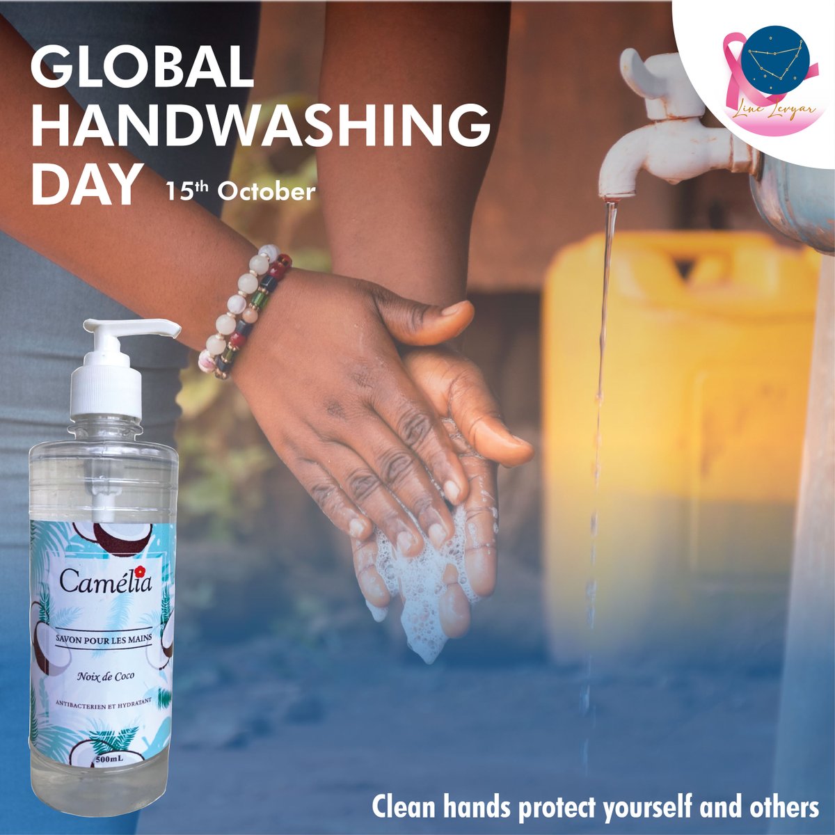 LineLevyar's tweet photo. "Unite for Universal Hand Hygiene"
Global Handwashing Day 2022
#linelevyar #camélia #globalhandwashingday #cleaninghands #Cameroun https://t.co/b1SEST3fum