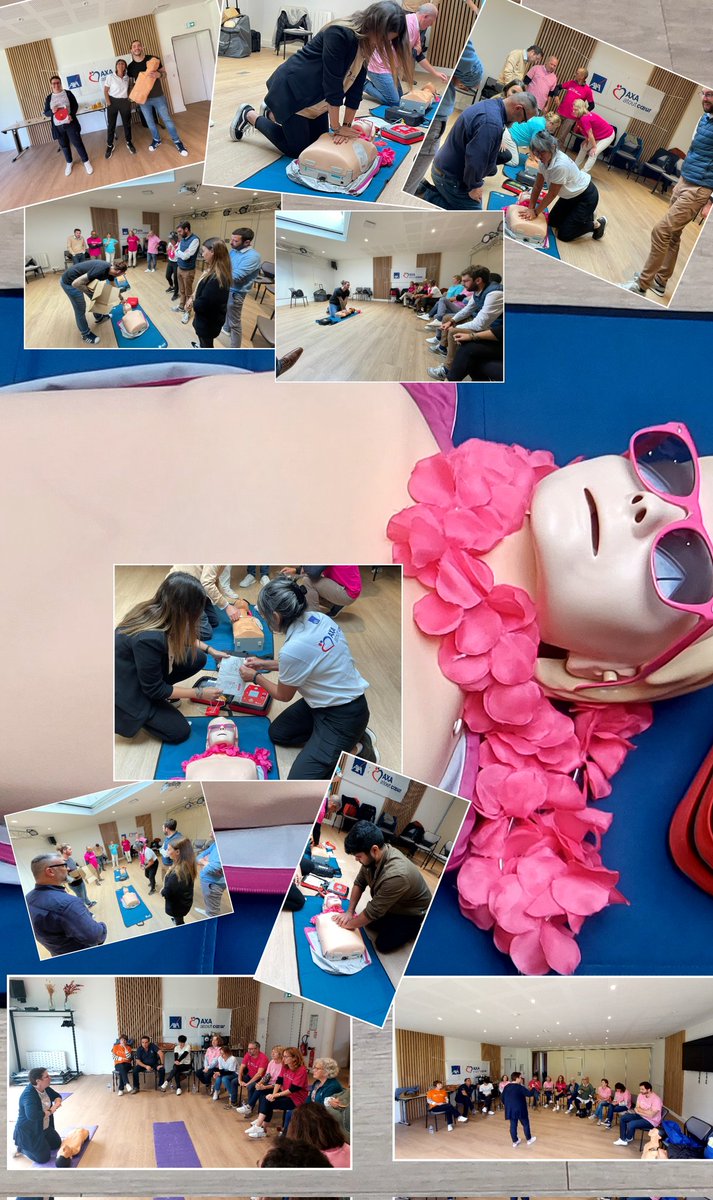N'oublions pas les gestes qui sauvent !journée d'initiation #premierssecours avec #lacroixrouge Merci à nos formateurs passionnés! Christine et Joshua merci #AxaatoutcoeurOuest   @EricP_AXAOuest @natcandelier <a href="/GeryM/">Gery Meinzel</a> <a href="/fbarbier44/">François</a> <a href="/Yv_Constantin/">Yvonne Constantin</a> <a href="/MathieuBrout/">Mathieu Brout</a> <a href="/LescatC/">Lescat Clément</a>