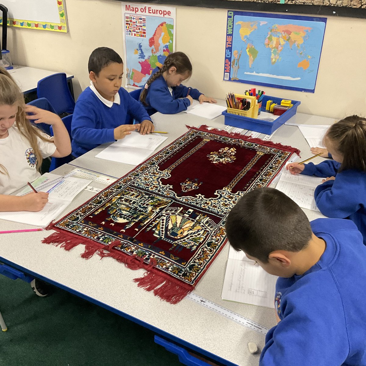 Class3wade's tweet image. In RE, we have been looking at different religious items that help people communicate with God.  We asked some really good questions about how different people may use the items.