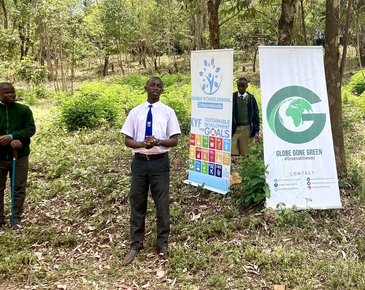 kipepeogh's tweet photo. “What is the future of Kenya , what is the future of Africa if we don’t act ?”  - Chairperson of Environmental Club at Alliance High School. 

Powerful words coming from the next generation of climate activists. He urged everyone to plant more trees to mitigate the #ClimateCrisis https://t.co/SDPgqhWqJS