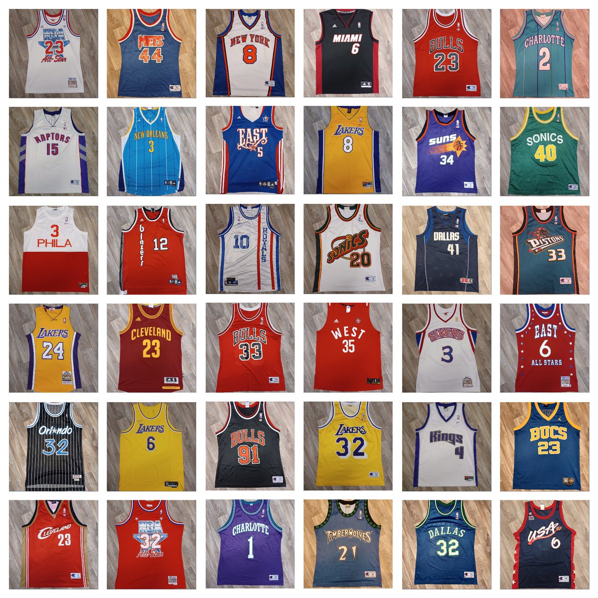 TTBSUK's tweet photo. 💥🏀‼️25% OFF TIP OFF SALE‼️🏀💥
.
Stovk is flying off the shelves so dont miss out on 25% OFF the strike off price on EVERY vintage classic NBA jersey I have available on The Throwback Store 🎽
.
discount added automatically at checkout 🙏
.
#nba #basketball #thethrowbackstore https://t.co/l1NxqkJSRF