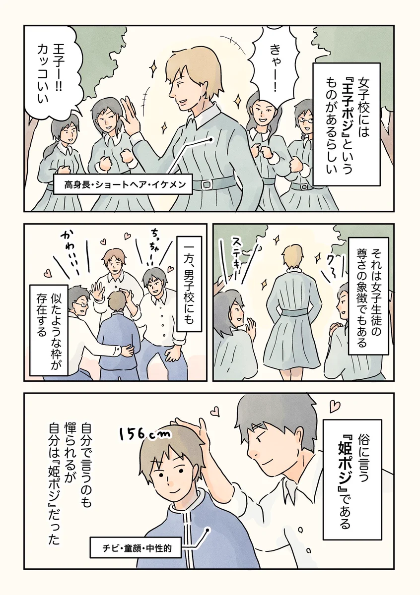 男子校あるある。男子校にはチヤホヤされちゃう姫ポジが存在する？！