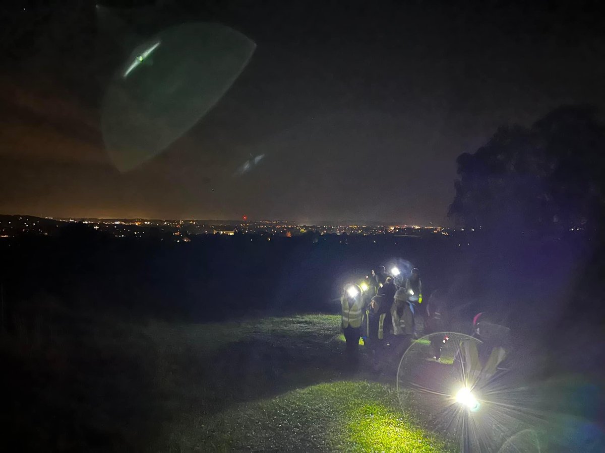 Yesterday, St Joseph’s Cubs and Scouts went out on an 8km night hike to raise funds for new heaters at their scout hut! #Scouts #Hiking