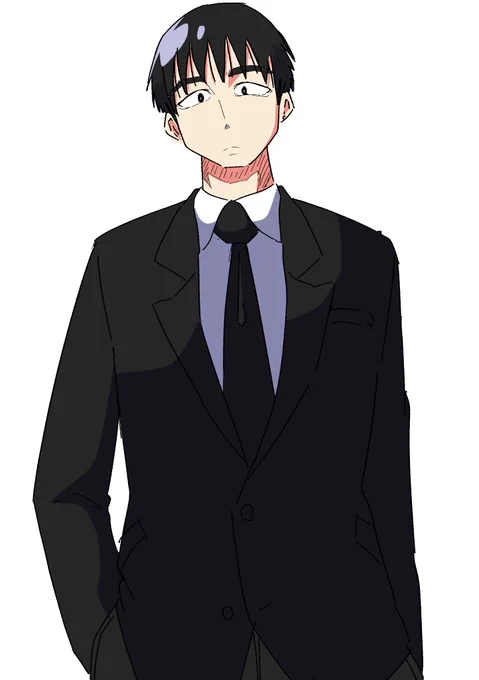 デカ男×スーツは良い 