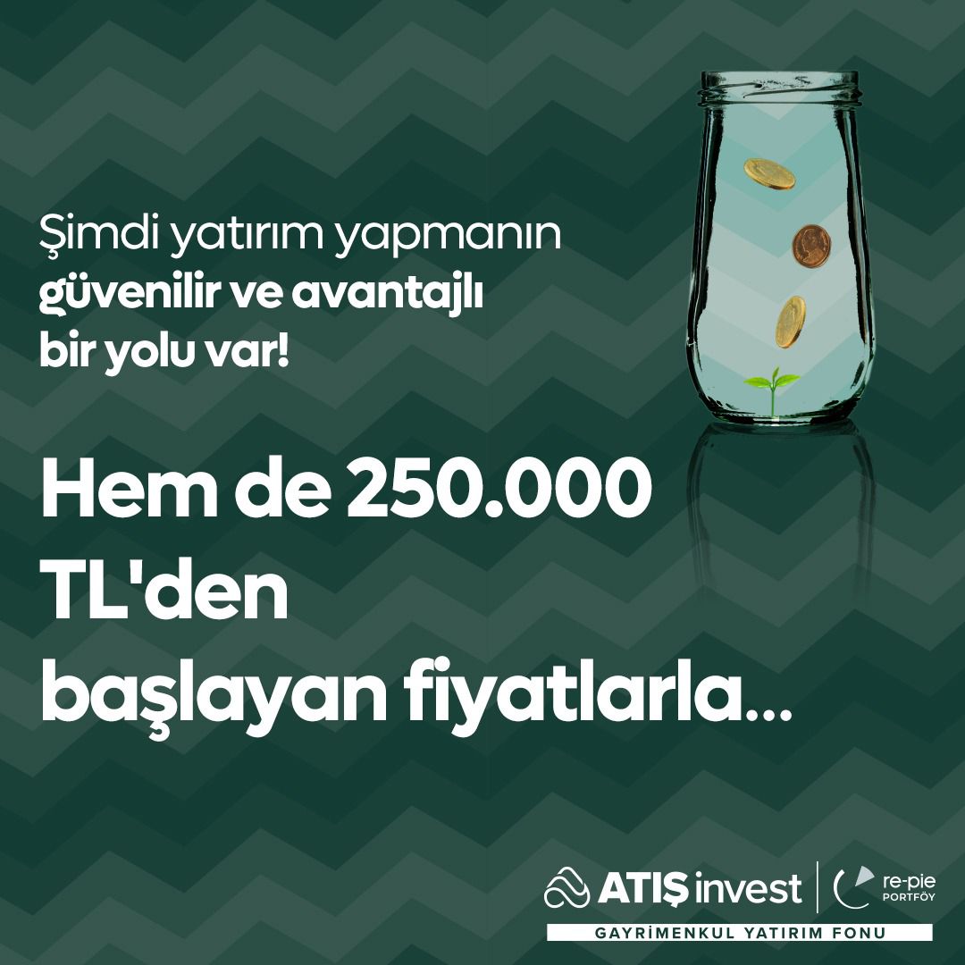 Şimdi yatırım yapmanın güvenilir ve avantajlı bir yolu var!

Detaylı bilgi için: 444 16 60
atisyapi.com.tr