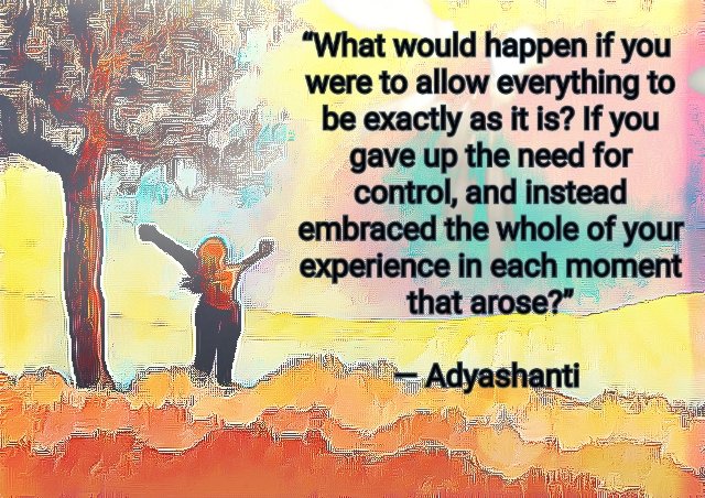 #freedom #peace #acceptance #transformation of #mind.  #brave #inquiry. The #ego mind doesn't want you to see behind its veil of #illusion.  But if you can even glimpse this freedom -not in your mind- but as a #feeling in your body- just see what happens.