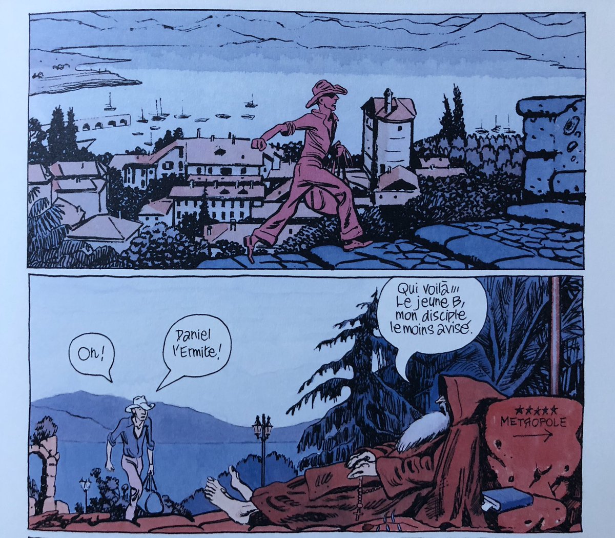 « La Mer à boire », de Blutch, en librairie début novembre. 
Merci @editions2024 ! 