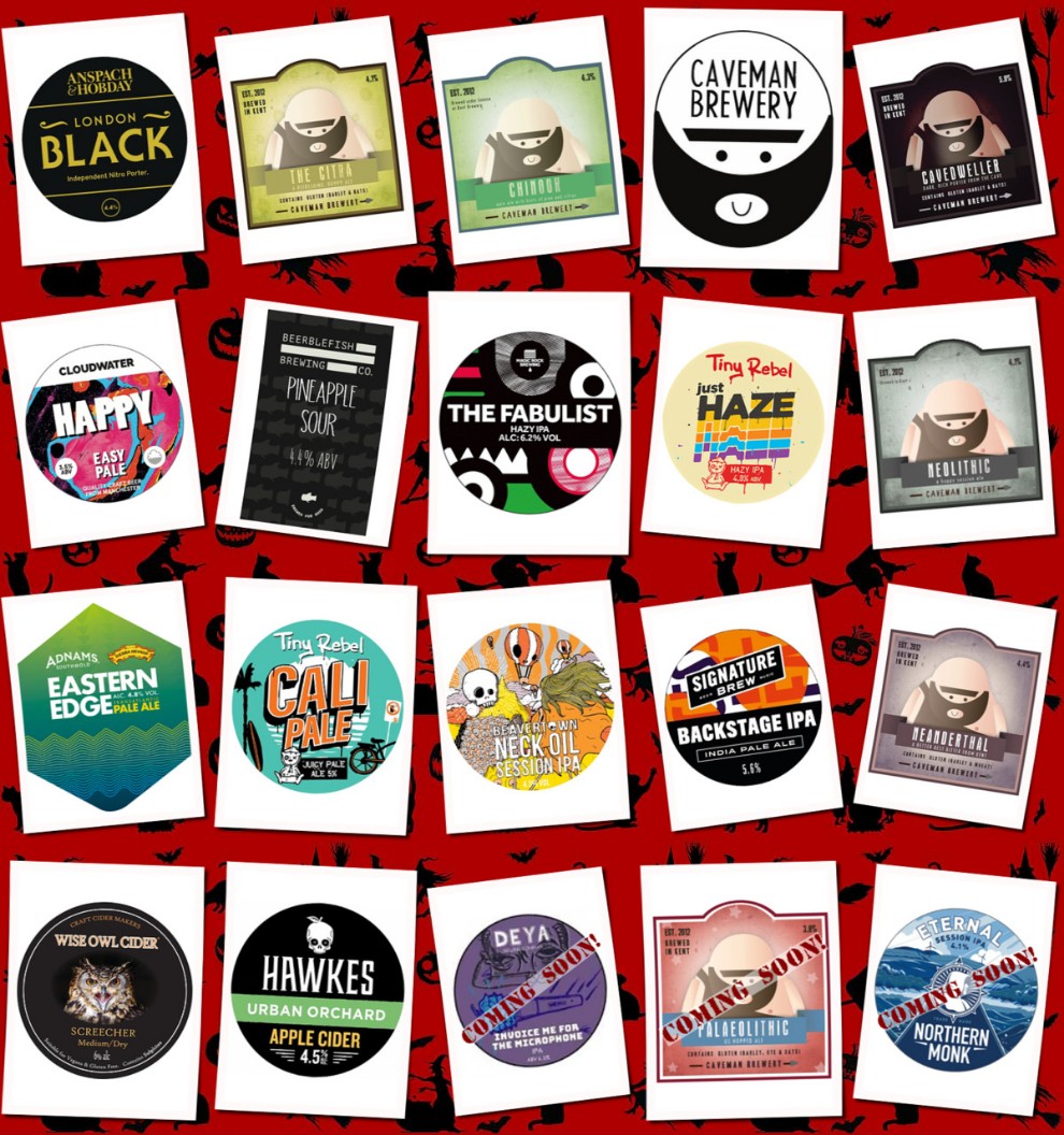 On the bar today!
Beer Board: bit.ly/3lHGGIm

<a href="/AnspachHobday/">Anspach & Hobday Brewery</a> <a href="/CavemanBrewery/">Caveman Brewery</a> <a href="/cloudwaterbrew/">Cloudwater Brew Co</a> <a href="/beerblefish/">Beerblefish Brewing Co.</a> <a href="/MagicRockBrewCo/">Magic Rock Brewing</a> <a href="/tinyrebelbrewco/">Tiny Rebel</a> <a href="/Adnams/">Adnams Southwold</a> <a href="/BeerChannel/">CraftBeerChannel</a>
#RealAleFinder