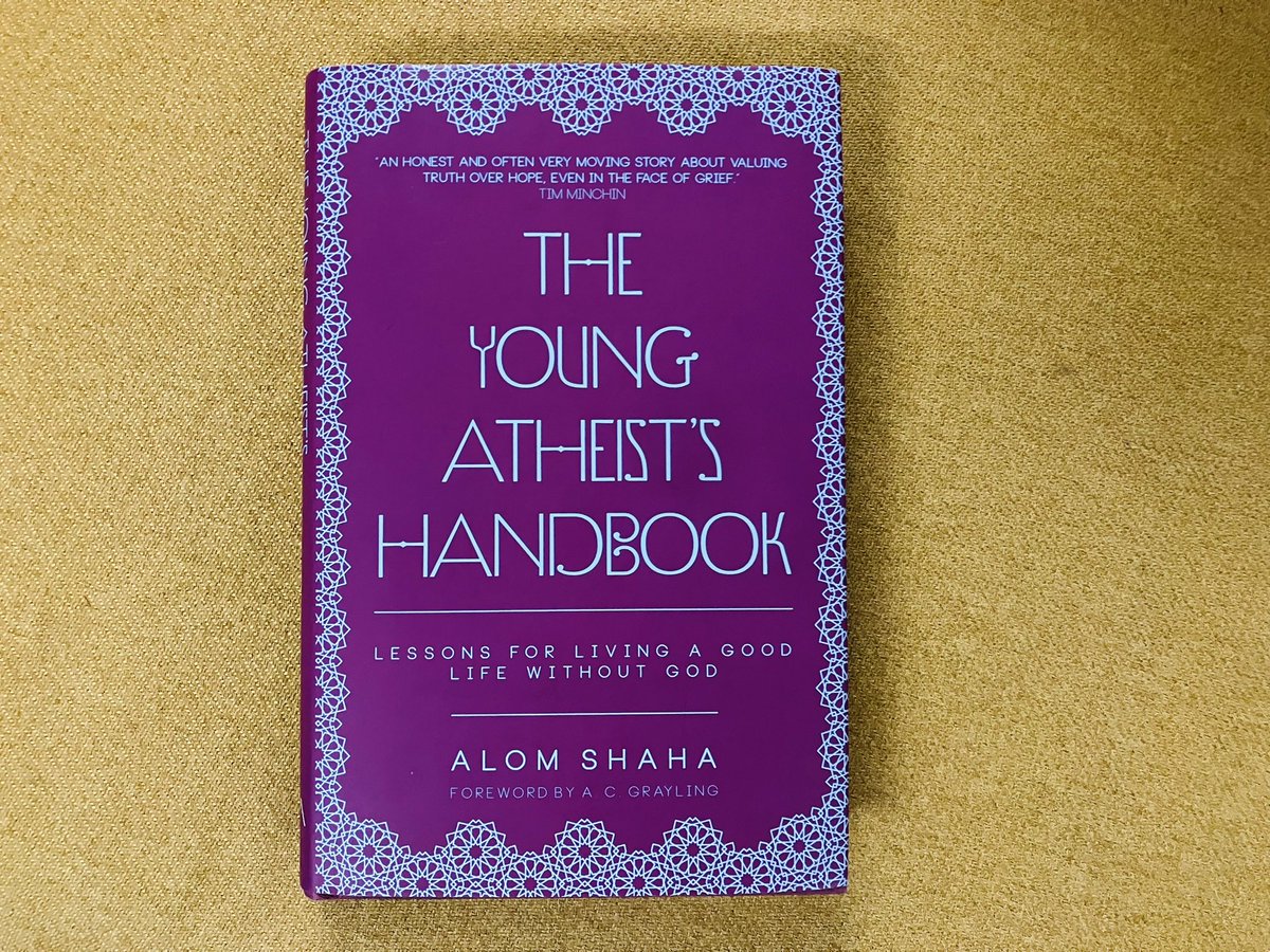 mishahussain's tweet photo. Wonderful book guiding young readers safely through important decisions on belief systems early on enough in life to make a difference. The personal anecdotes I found particularly moving! If you’ve ever doubted, even 1%, this will convert you… to atheism. 😀 @alomshaha #TYAH https://t.co/TPL4Qh6mR4