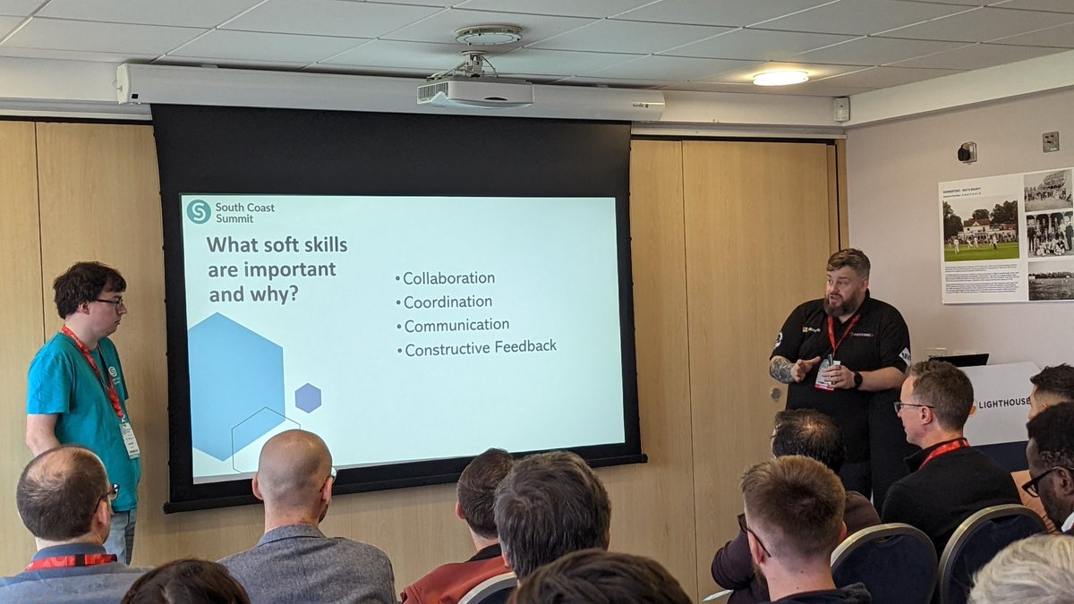 Those soft skilled specialists: the Scottish one and the Historian
The non-taggable Mark Christie and <a href="/joejgriffin/">Joe Griffin | #ProCodeNoCodeUnite</a> 
#SCS2022