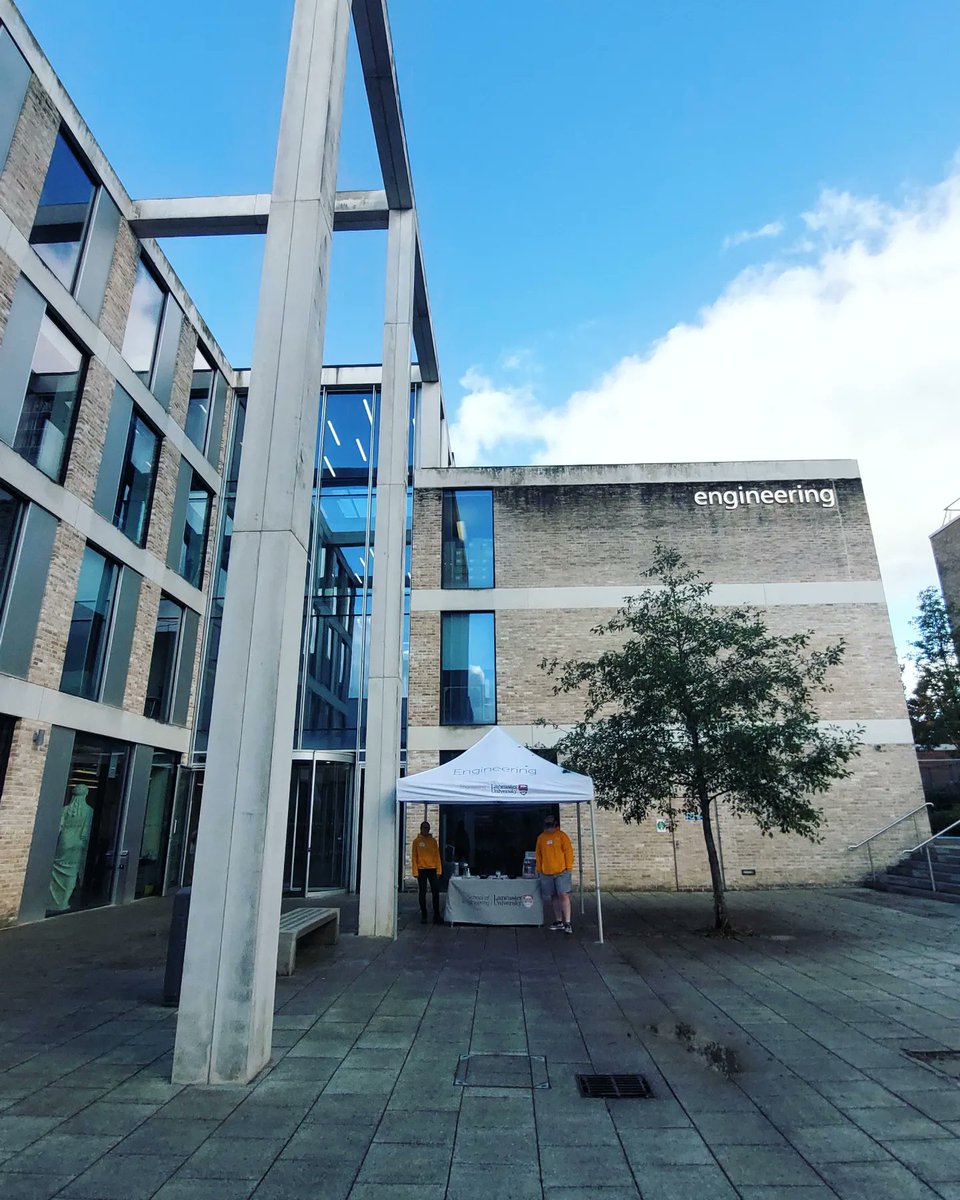 The rain has gone 🙌 We're so excited to meet you all and show off our beautiful campus and Engineering building. #OpenDay
#UniversityOpenDay #StudyEngineering #EngineeringatLancaster #LoveLancaster