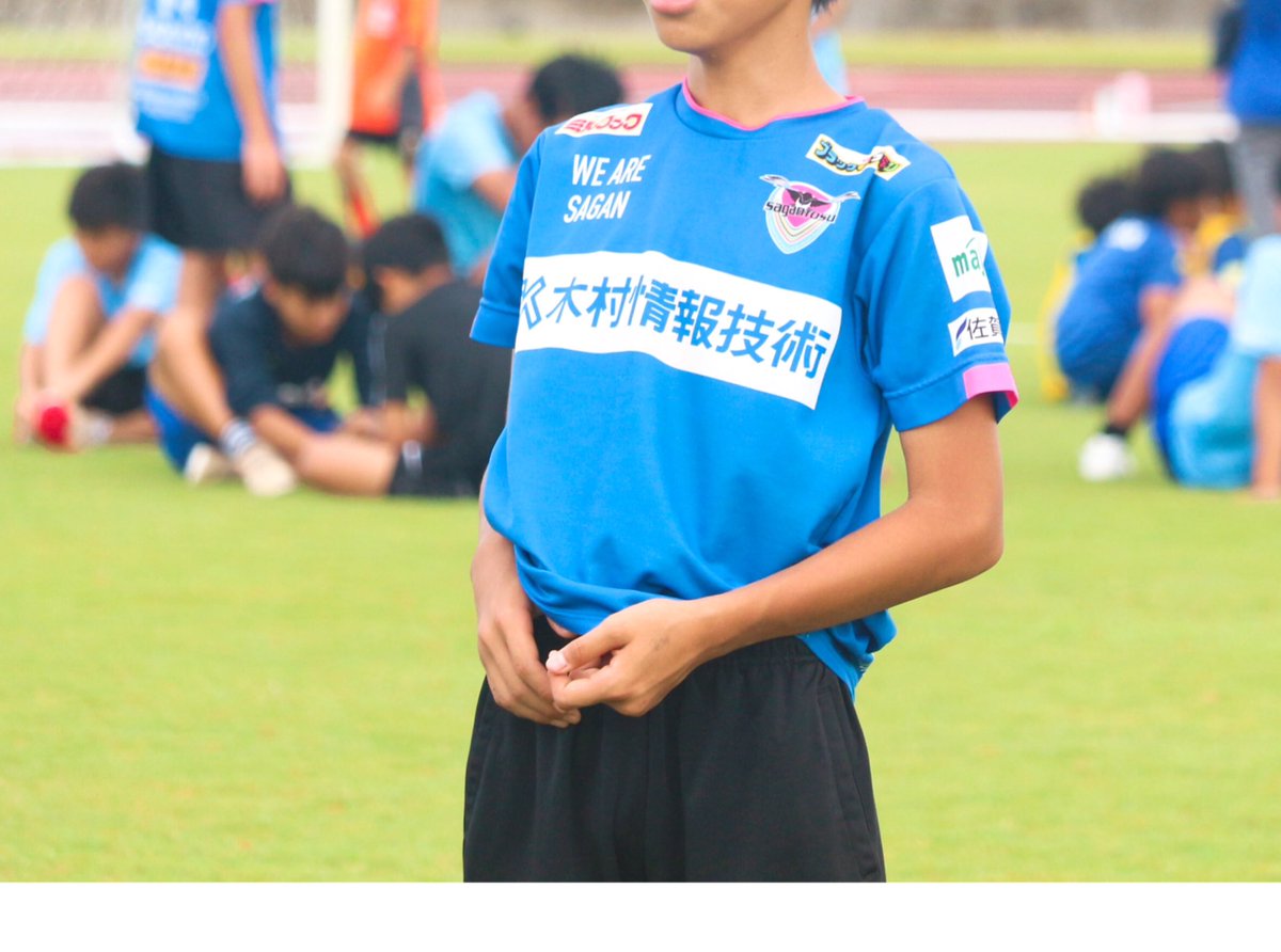 matto0436's tweet photo. 読谷村サッカー協会主催のキッズサッカーフェスティバルに参加
他にも何人か鳥栖ユニの子たちが…。
嬉しいですねー
あ、もちろん僕も着ましたー！

#読谷村
#サガン鳥栖
#キャンプ地
#読谷村サッカー協会
#キッズサッカー
#木村情報技術株式会 https://t.co/Bhur5v2Yig