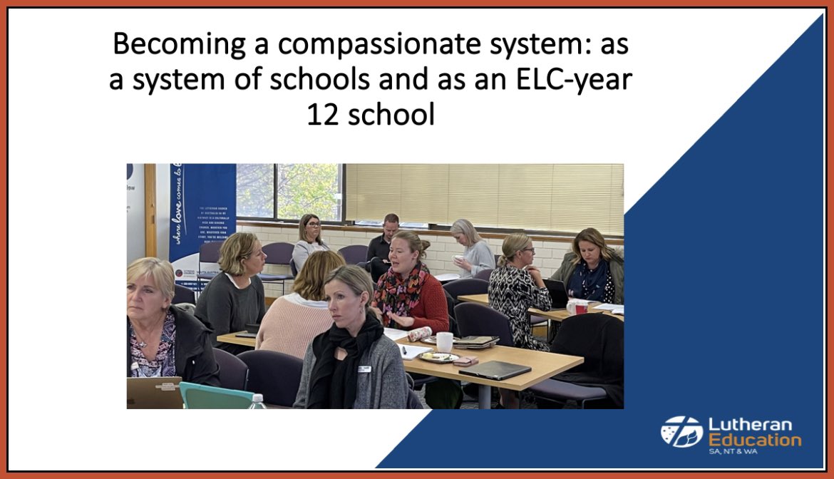 Such a privilege to share our story of becoming a compassionate system following on from Peter Senge sharing the Mandala for Systems Change. #ReimaginEd22 Thank you @rjowe1 for your inspiration. Looking forward to the Master Class tomorrow! <a href="/DaveSecomb/">Dave Secomb</a> <a href="/jodie_kirch/">Jodie Kirchner</a>