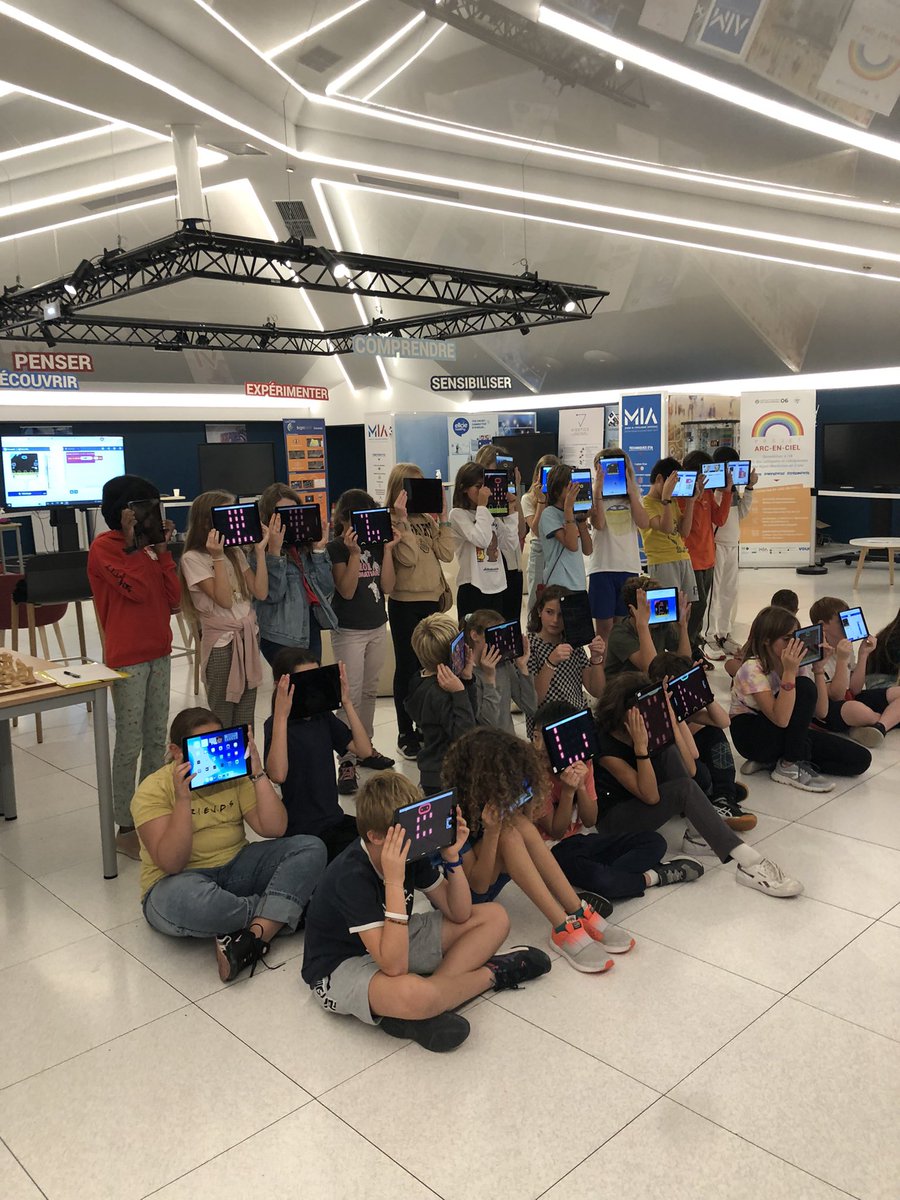 Ana (@anaimont9) on Twitter photo It was a really pleasure to have given the chance to conduct some techno-creative activities for students concerning <a href="/FeteScience/">Fête de la science</a> 🎉 at <a href="/Maison_IA/">Maison de l'Intelligence Artificielle</a> 💭 #Edtech #STEAM #womeninscience #STEAMwomen #technocreativity #cocreativity #5Cs #learningenvironments #SGDs It was a really pleasure to have given the chance to conduct some techno-creative activities for students concerning <a href="/FeteScience/">Fête de la science</a> 🎉 at <a href="/Maison_IA/">Maison de l'Intelligence Artificielle</a> 💭 #Edtech #STEAM #womeninscience #STEAMwomen #technocreativity #cocreativity #5Cs #learningenvironments #SGDs