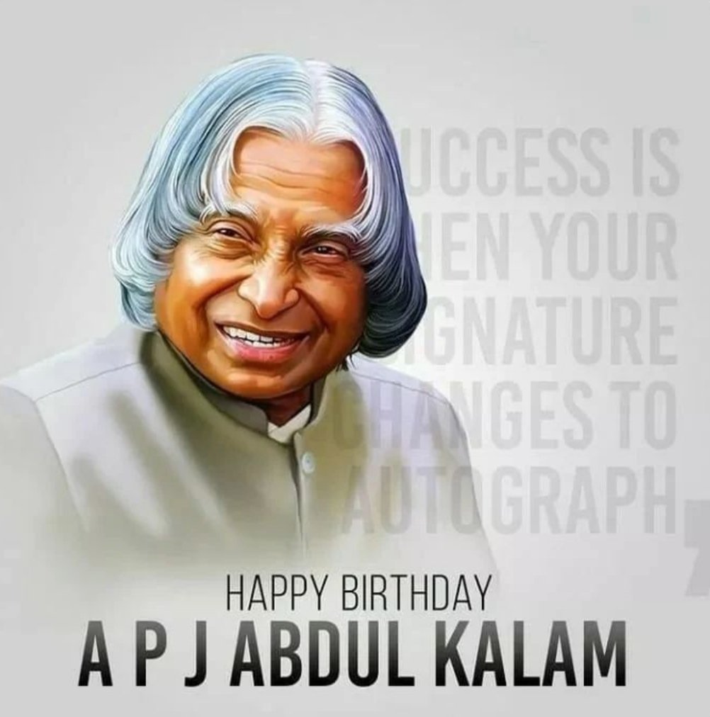 JamadarMohammed's tweet photo. सपने वो नहीं जो आप नींद में देखते हैं, सपने वो हैं जो आपको नींद ���ी नहीं आने देते।
#APJAbdulKalam #APJAbdulKalamBirthAnniversary https://t.co/NHu1ilXM4L