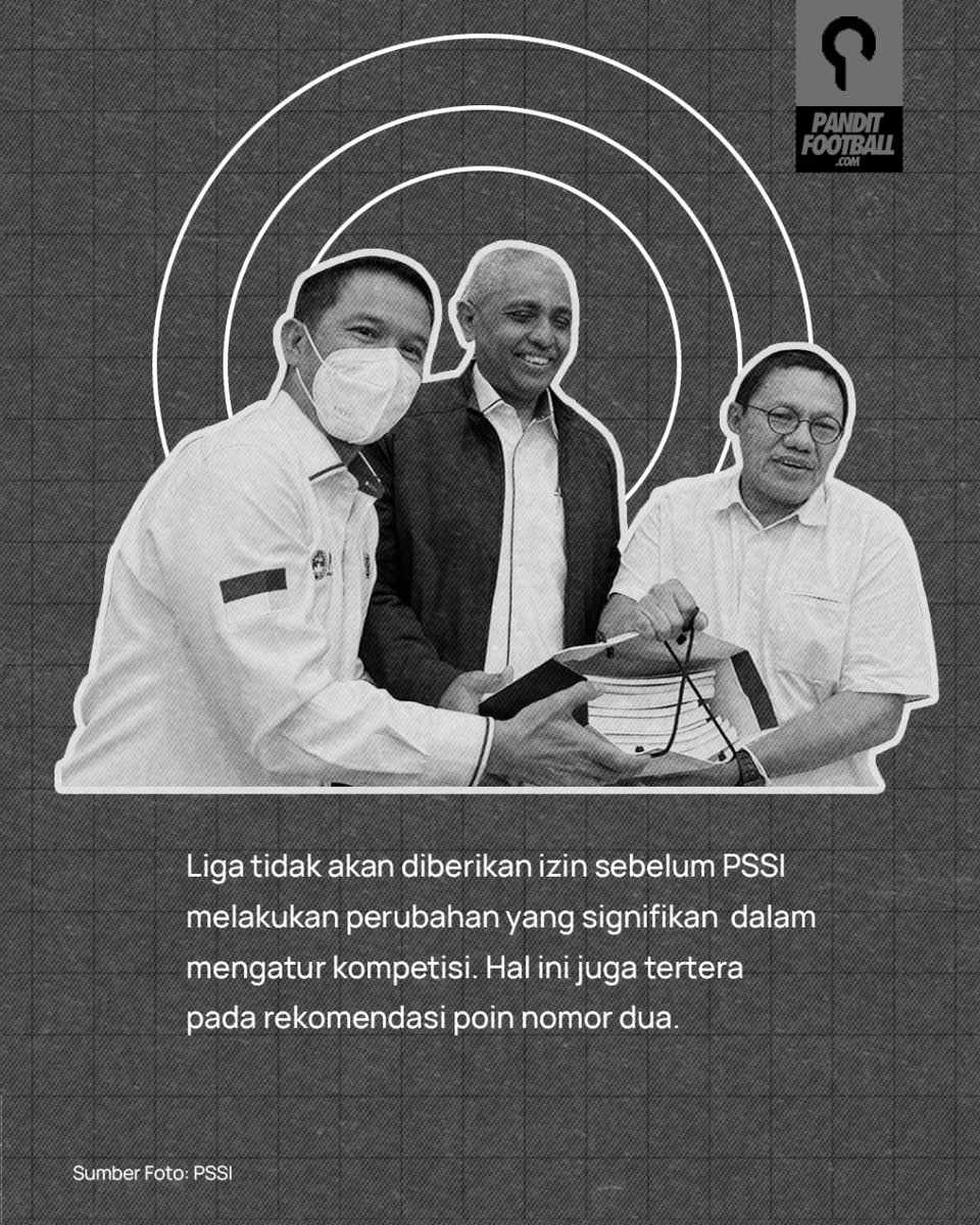 panditfootball's tweet photo. Pemerintah tidak akan memberikan izin bergulirnya liga jika PSSI belum melakukan perubahan dan kesiapan dalam mengelola liga.

Sebelum itu, PSSI telah mengatakan jika liga diperkirakan akan berjalan pada tanggal 25 - 26 November 2022. https://t.co/oYYtX46QvQ