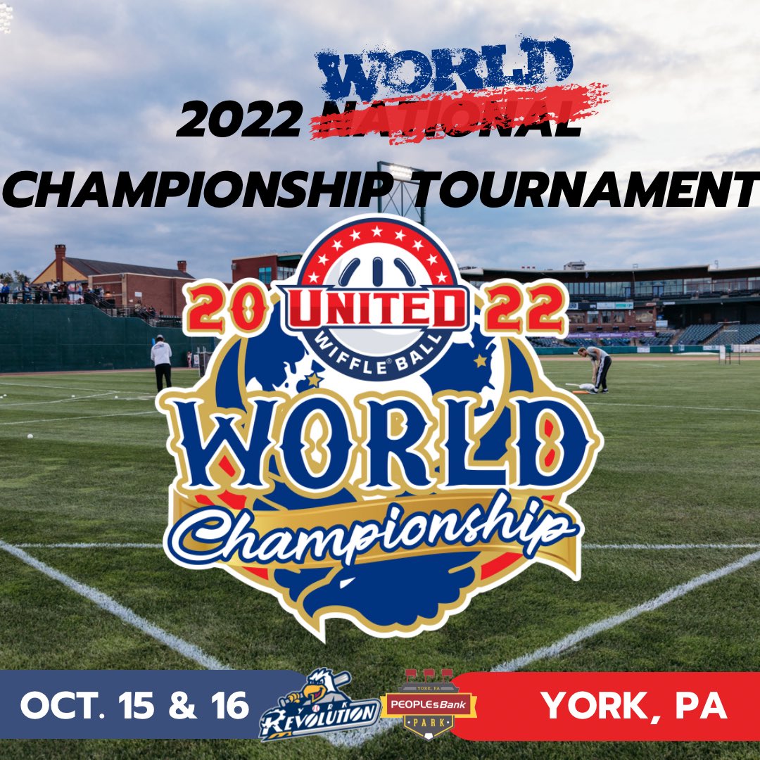 W2Bwiffle's tweet photo. This weekend (10/14/22 - 10/16/22), W2B travels to York, PA to compete in the @unitedwiffs WCT!!

Roster: @milzy26, @CSkip16, @GusSkibbe, and @17_jsmith.

Virtual Coaches: @sskibbe &amp; Ian Crosby.

Games streaming on https://t.co/8gDrEoPsxX starting at 8AM (EST). https://t.co/ulp6OxiIgW