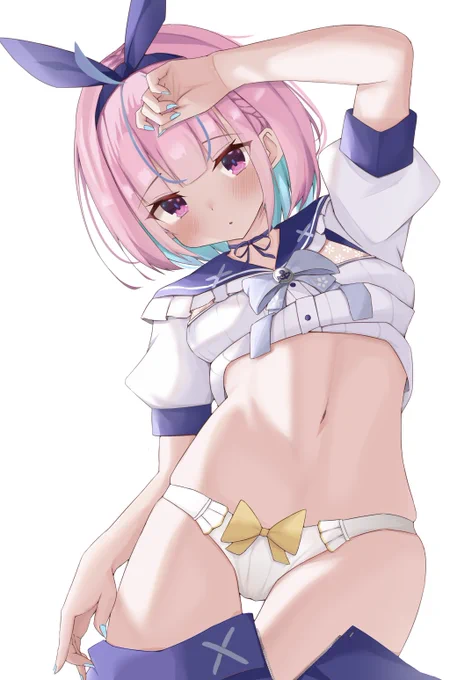 ぷにぷにあくあ #あくあーと #hololive #湊あくあ 